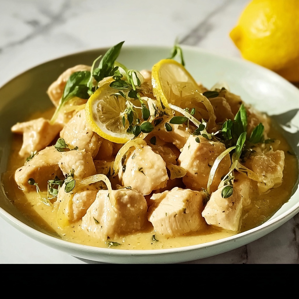 Garlic Butter Chicken Scampi with Lemon Recipe - Recipe Image