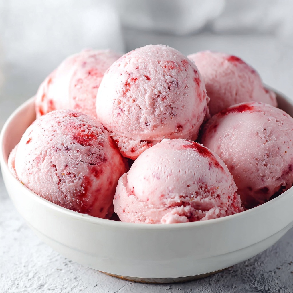 Vegan Strawberry Ice Cream Recipe - Recipe Image