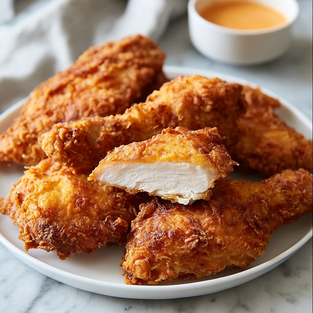 The Best Oven Fried Chicken Recipe - Recipe Image