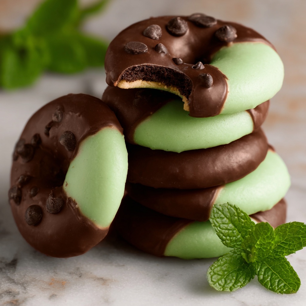 Chocolate and Mint Candy Buttons Recipe - Recipe Image
