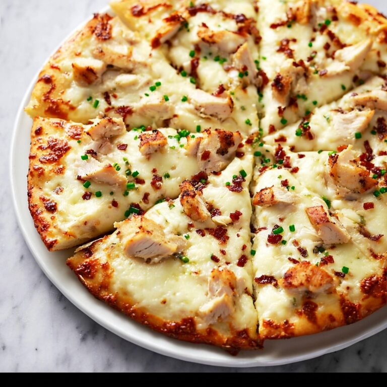 Chicken Alfredo Pizza Recipe