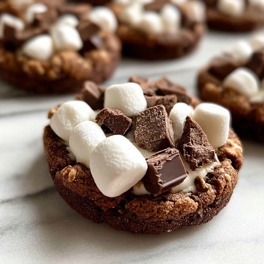 Chocolate Marshmallow Bliss Cookies That Will Steal Your Heart Recipe - Recipe Image