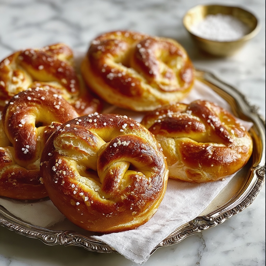 Easy Homemade Soft Pretzels Recipe - Recipe Image