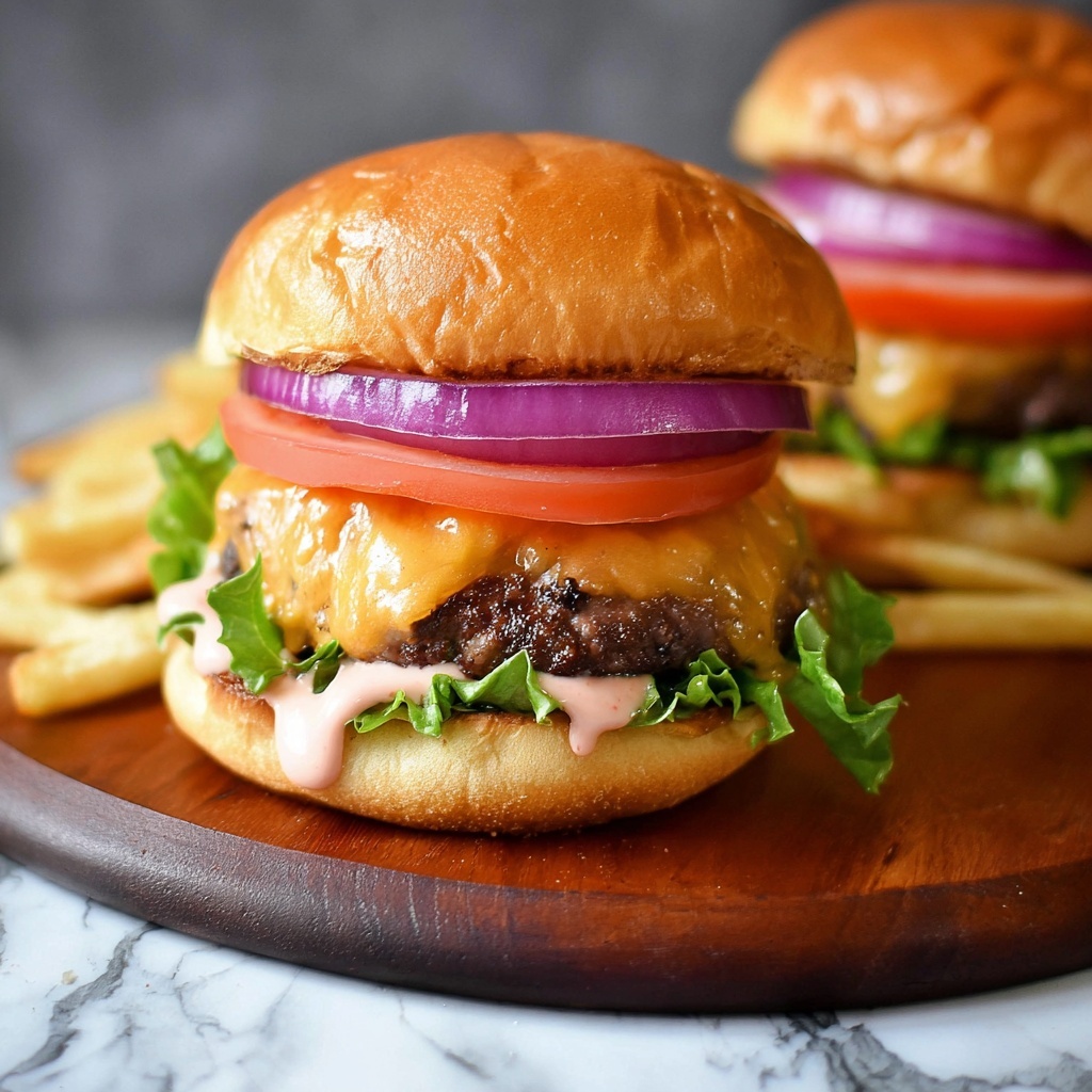 The Best Ever Cheeseburgers Recipe - Recipe Image