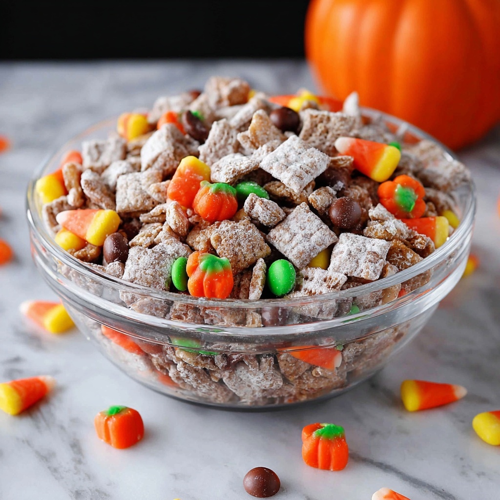 Halloween Muddy Buddies Recipe - Recipe Image