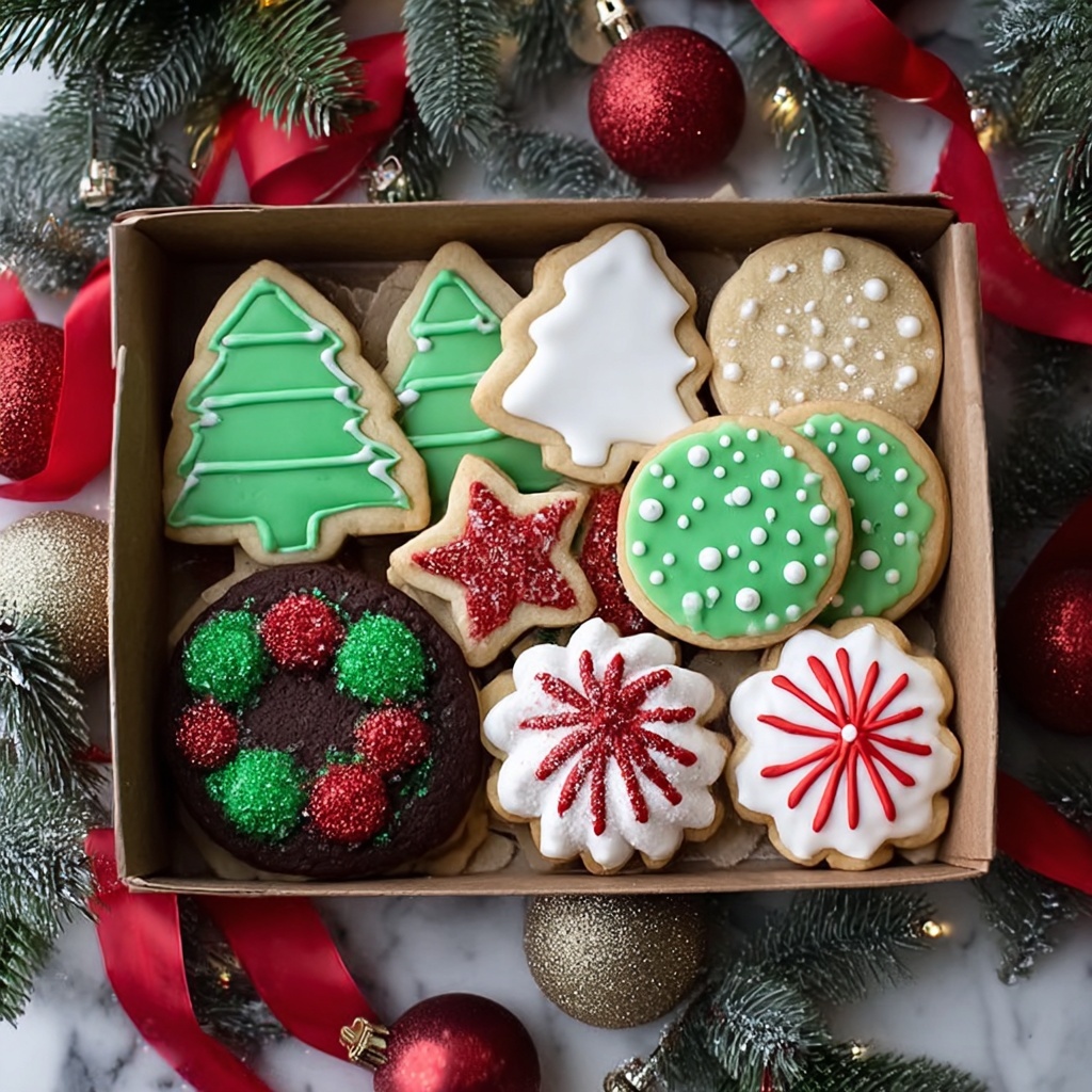 Christmas Cookie Box - 12 Delicious Recipes Recipe - Recipe Image