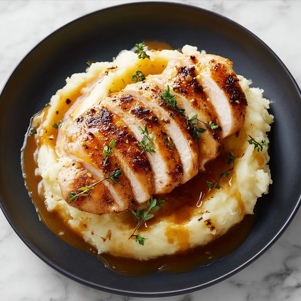 Pan-Roasted Chicken Breasts with Apple Cider Vinegar Butter Sauce Recipe - Recipe Image
