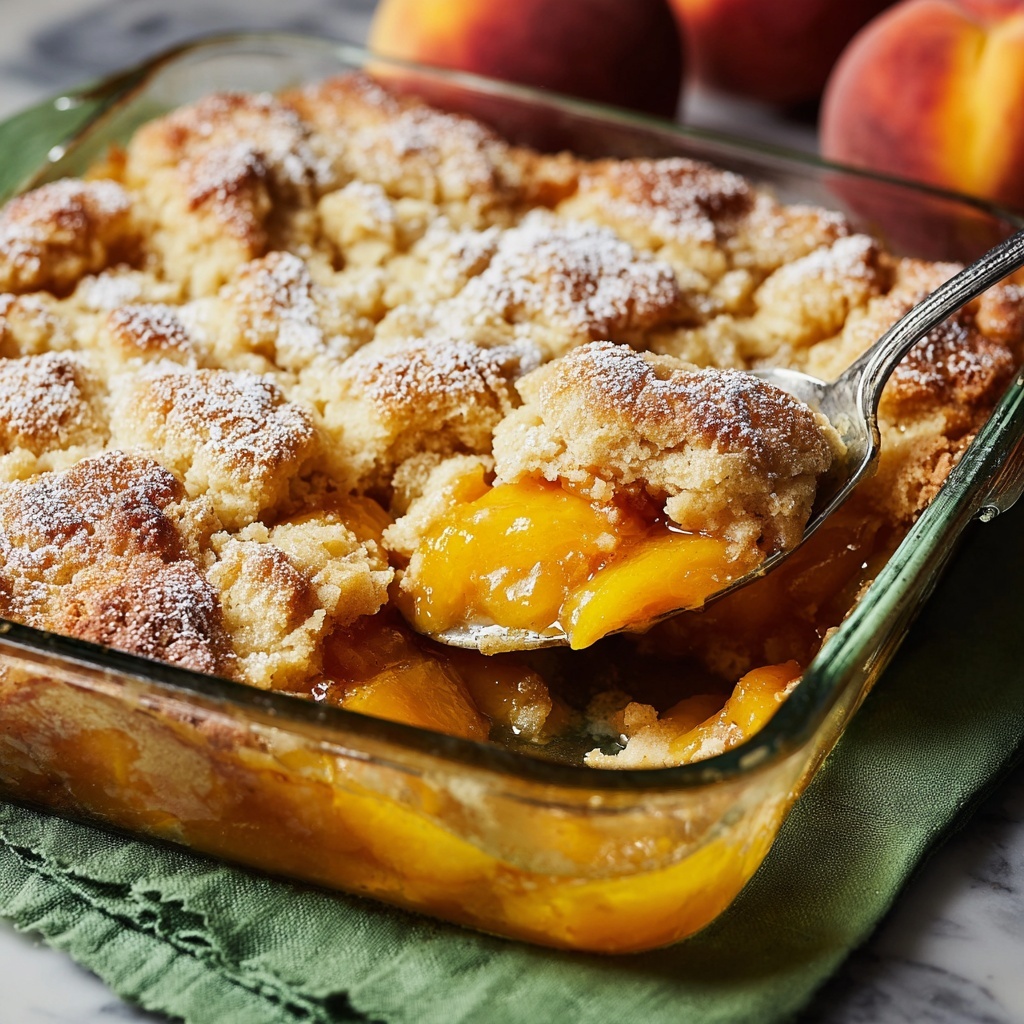Fresh Peach Cobbler Recipe - Recipe Image