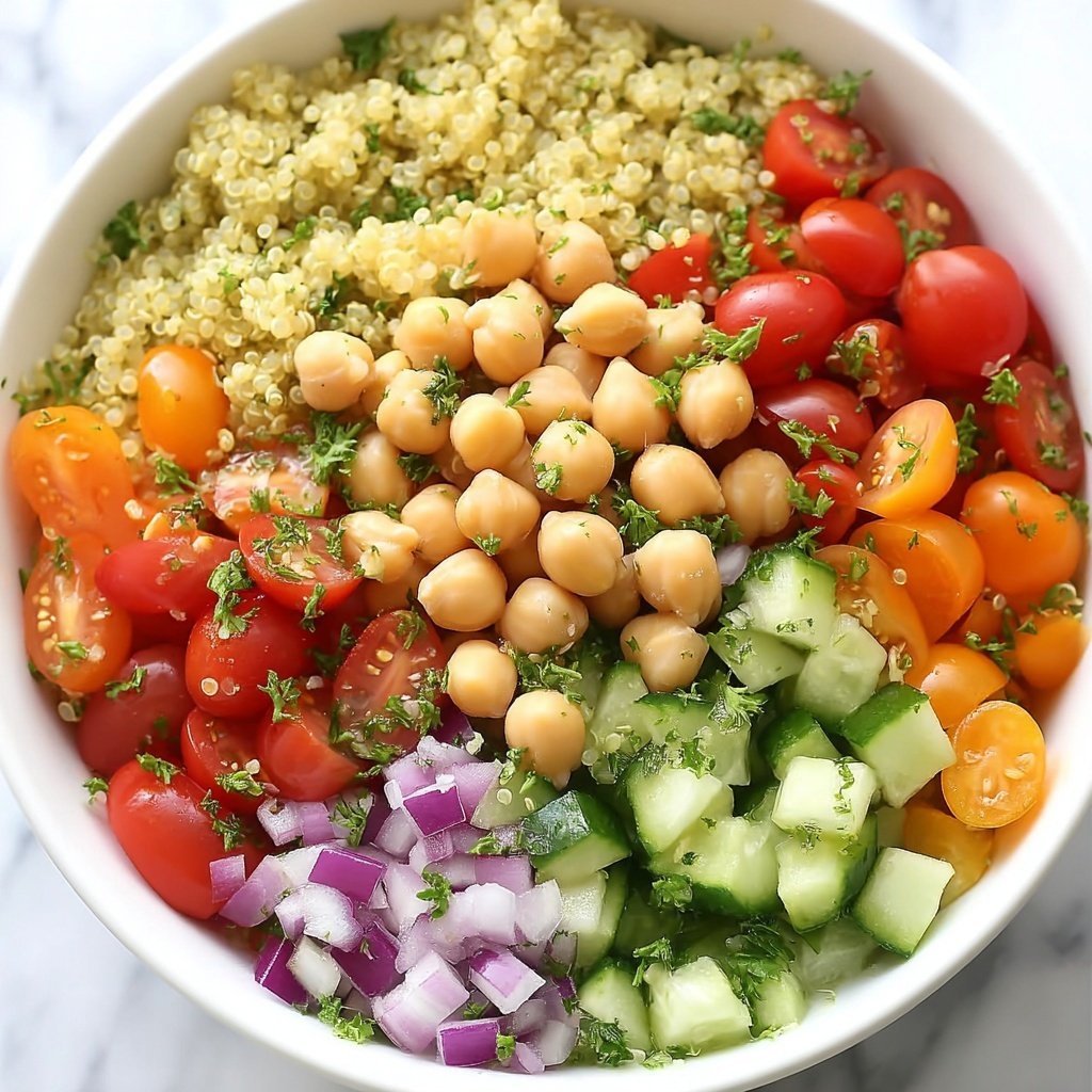Quinoa Chickpea Power Bowl Recipe - Recipe Image