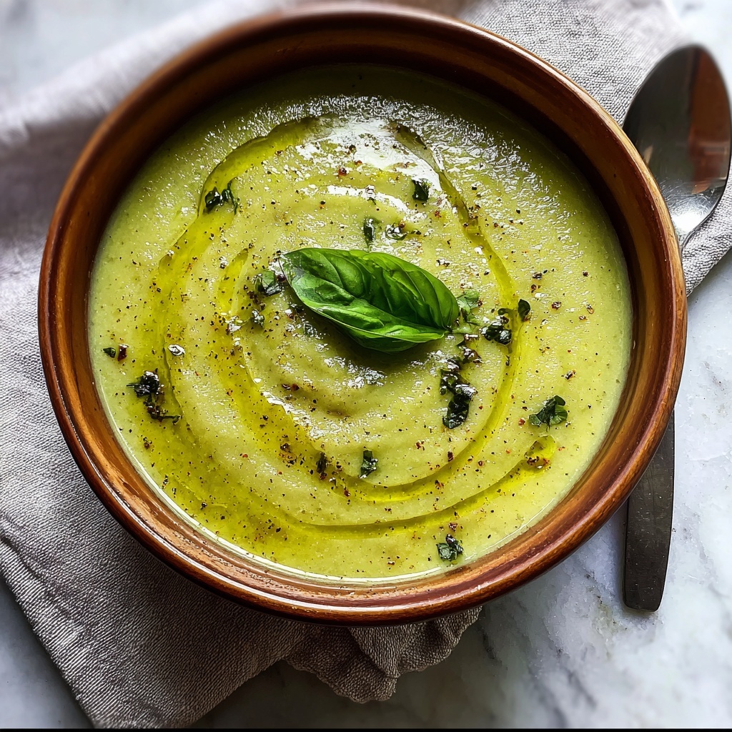 Zucchini Basil Soup Recipe - Recipe Image