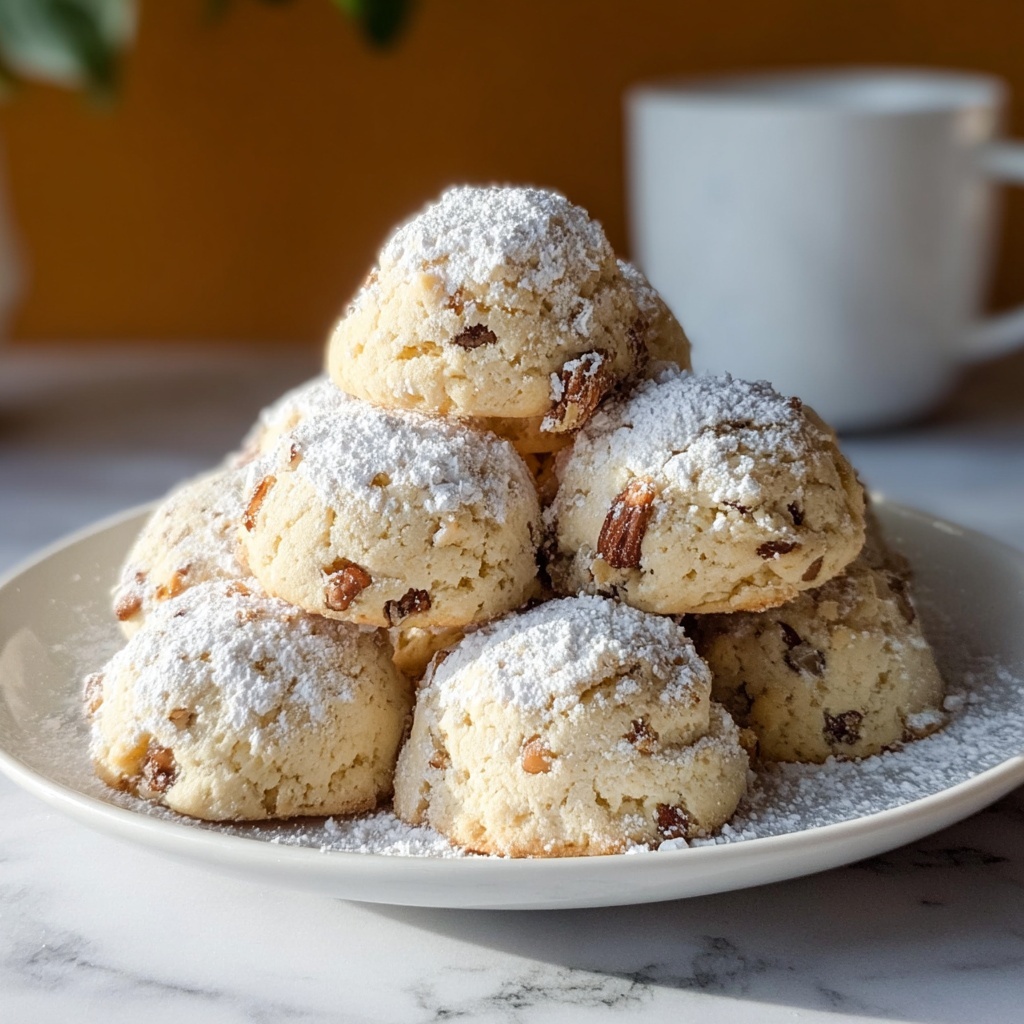 Snowball Cookies Recipe: 5 Delicious Easy Treats Recipe - Recipe Image