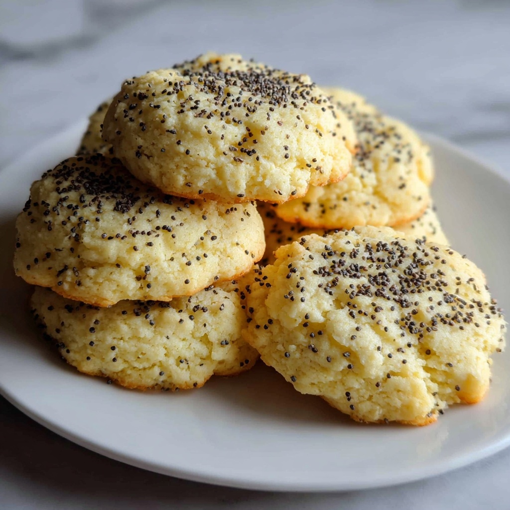 Lemon Poppy Seed Cheesecake Cookies Recipe - Recipe Image