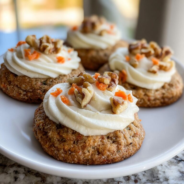 Carrot Cake Cookies with Cream Cheese Frosting Recipe