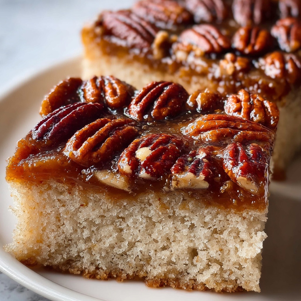 Pecan Upside Down Cake Recipe: 7 Comforting Steps to Delight Recipe - Recipe Image
