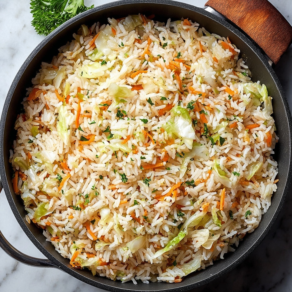Delicious Cabbage Rice: A Quick & Healthy Homemade Delight Recipe - Recipe Image