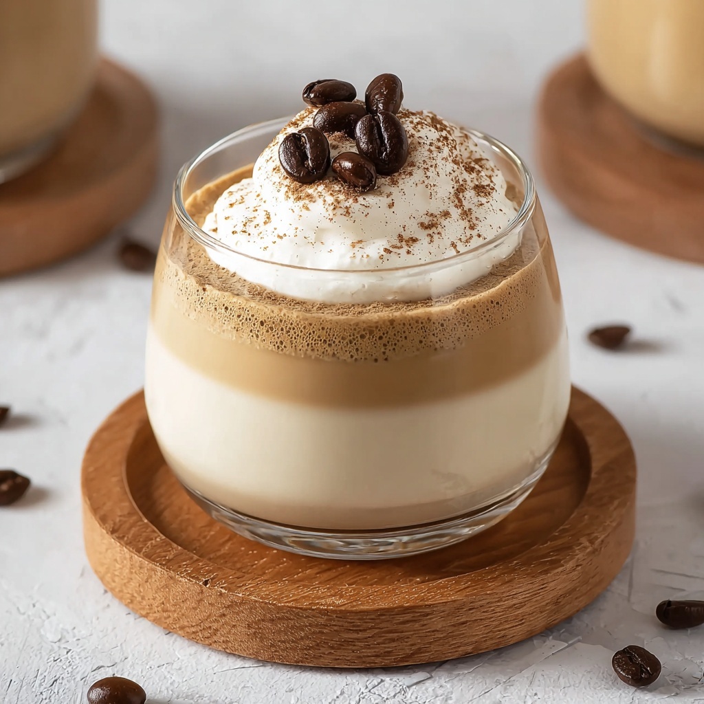 Dreamy Coffee Panna Cotta: A Quick No-Bake Delight Recipe - Recipe Image