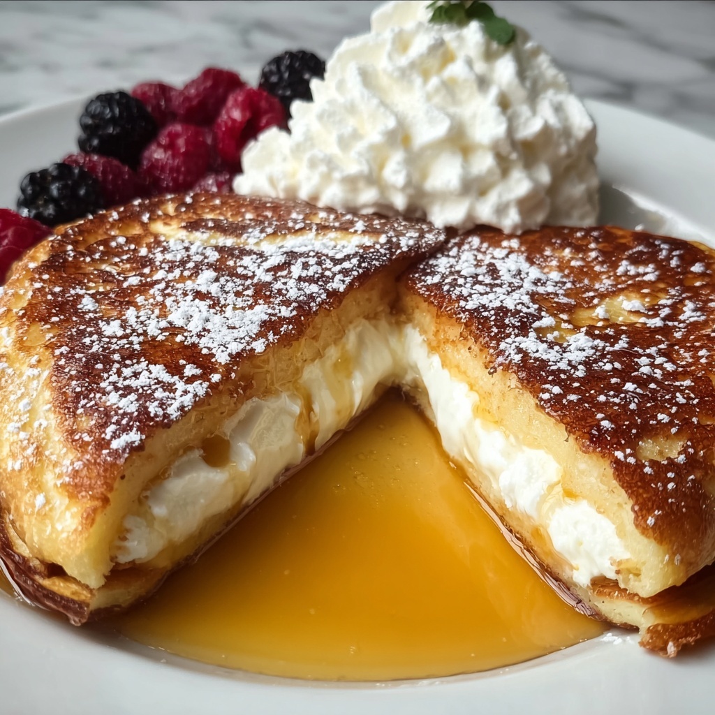Cream Cheese Stuffed French Toast: 5 Steps to Blissful Mornings Recipe - Recipe Image