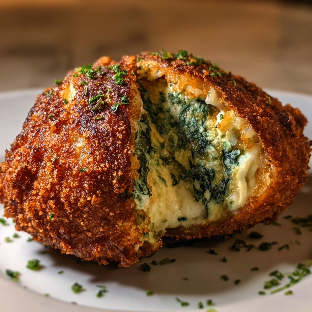 Creamy Garlic Herb Chicken Kiev Recipe - Recipe Image