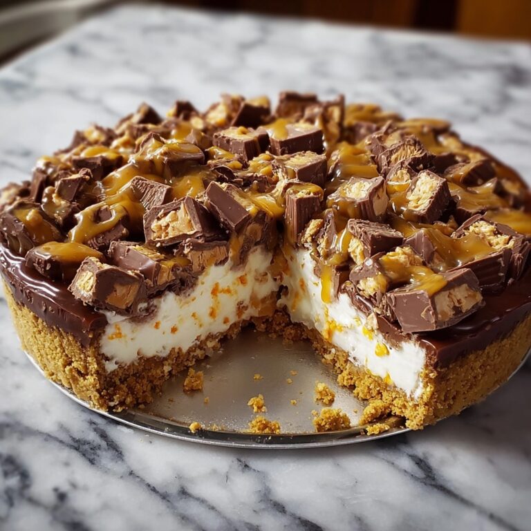 Snickers Pie Recipe