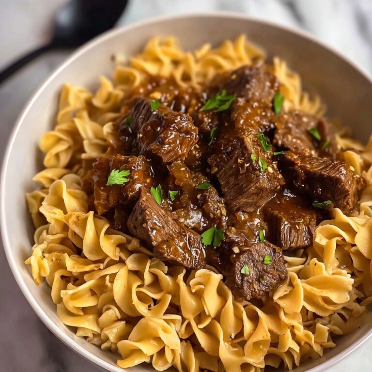 Slow Cooker Beef and Noodles Recipe