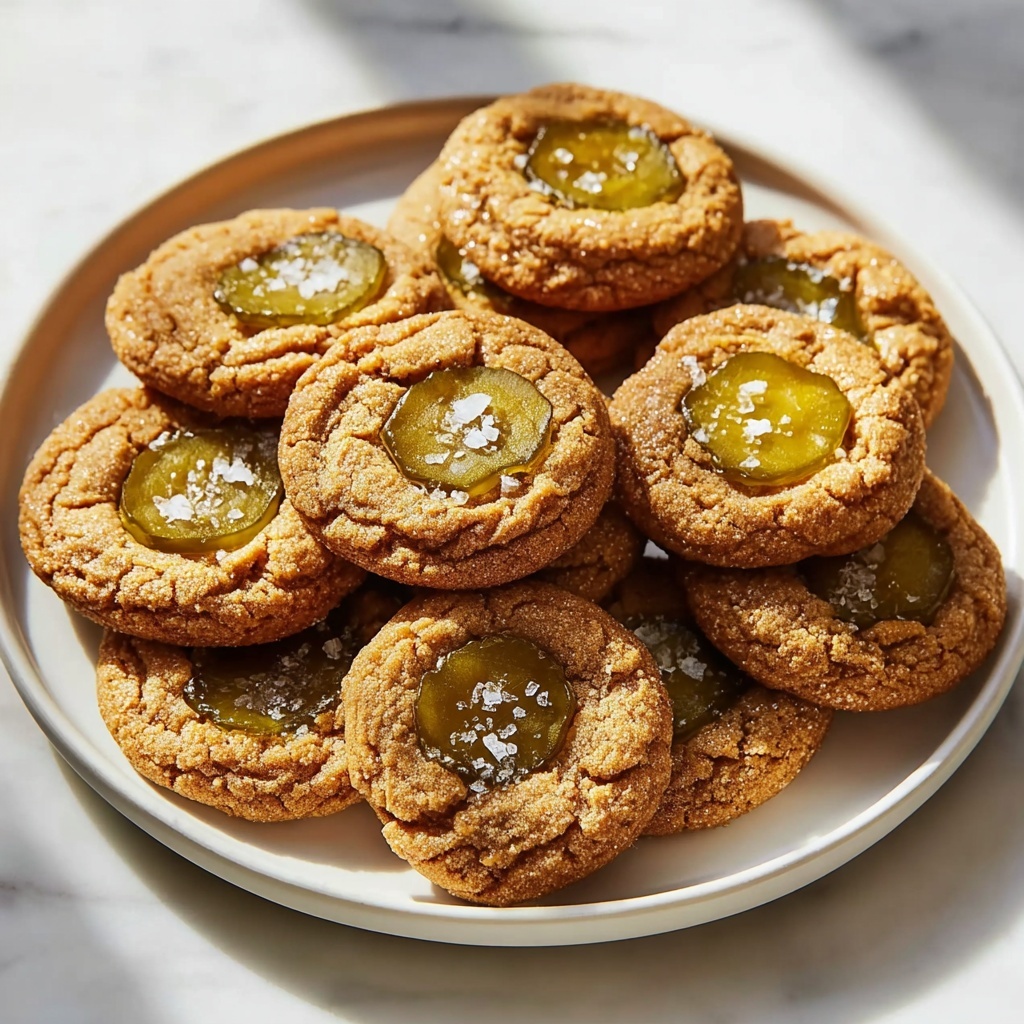 Sweet and Salty Pickle Cookies Recipe - Recipe Image