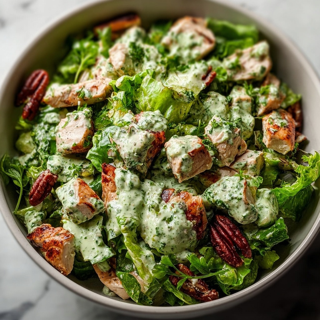 Green Goddess Chicken Salad Recipe - Recipe Image