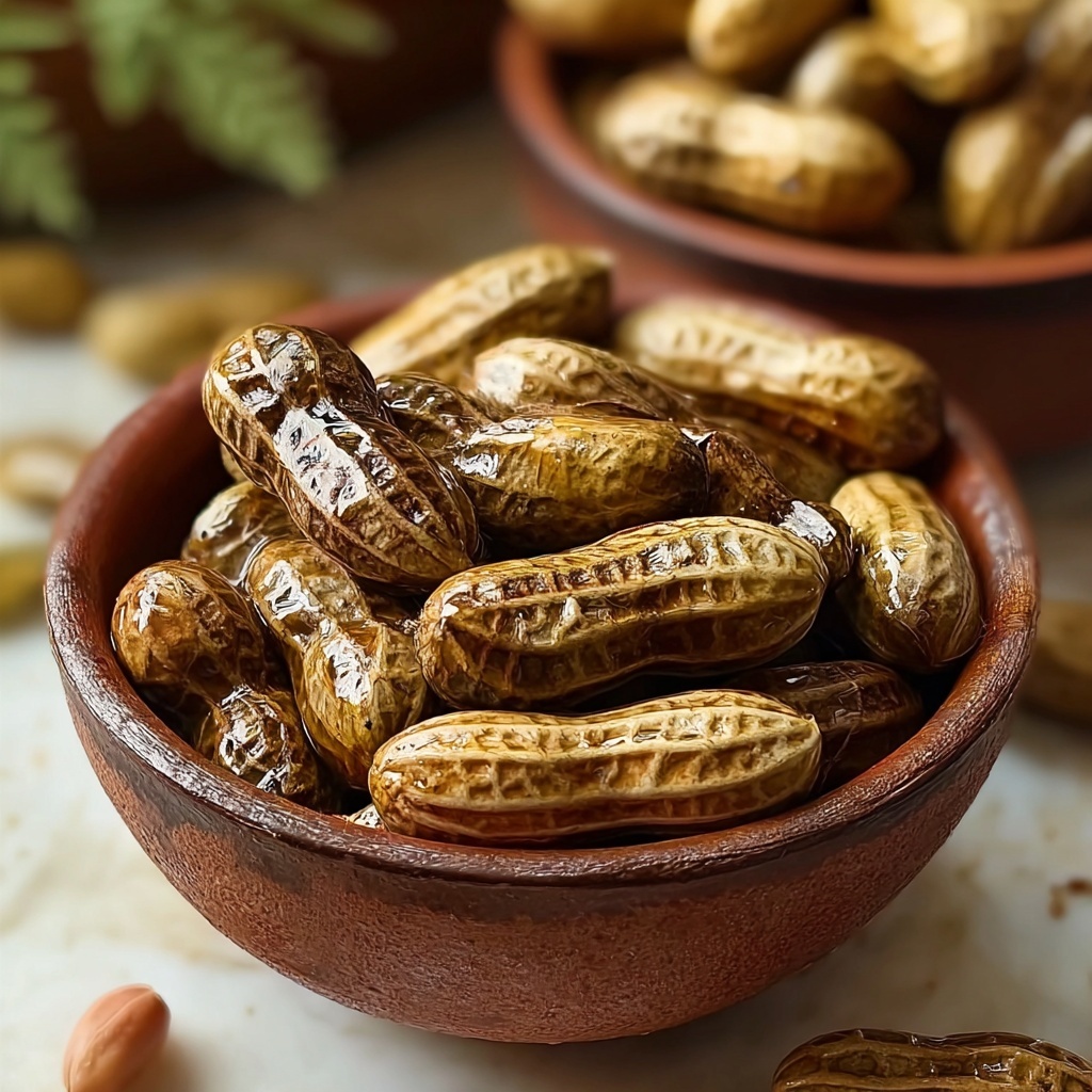 Dill Pickle Boiled Peanuts Recipe - Recipe Image