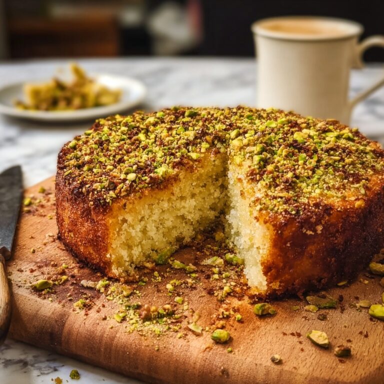Cardamom Orange Cake with Pistachio Streusel Recipe