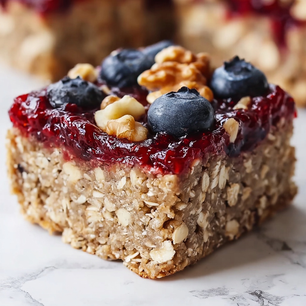 Wholesome Healthy Breakfast Bars for Energized Mornings Recipe - Recipe Image