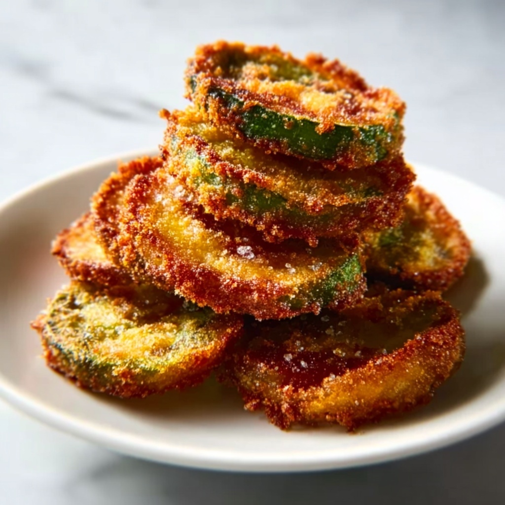 Crispy Fried Green Tomatoes Recipe - Recipe Image