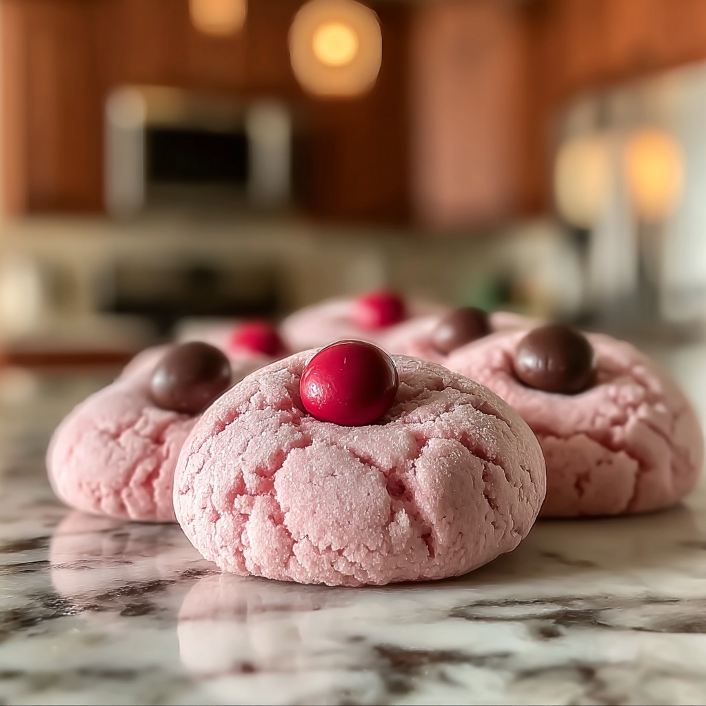 Strawberry Kiss Cookies Recipe - Recipe Image