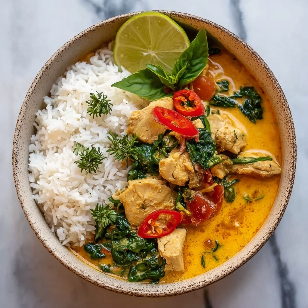 Summer Coconut Chicken Curry for Vibrant Home Cooking Bliss Recipe - Recipe Image