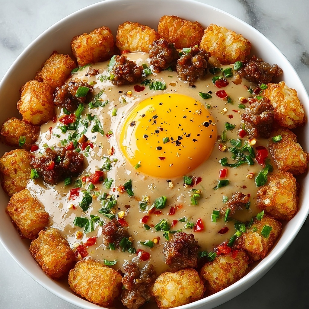 Tater Tot Breakfast Bowl: The Ultimate Comfort Food Recipe - Recipe Image