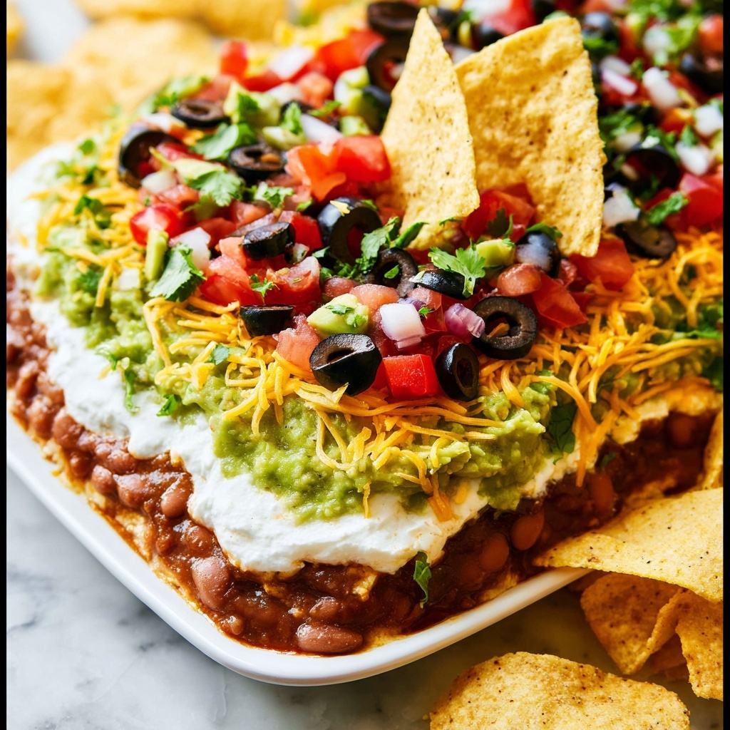 Mexican Layer Dip Recipe - Recipe Image