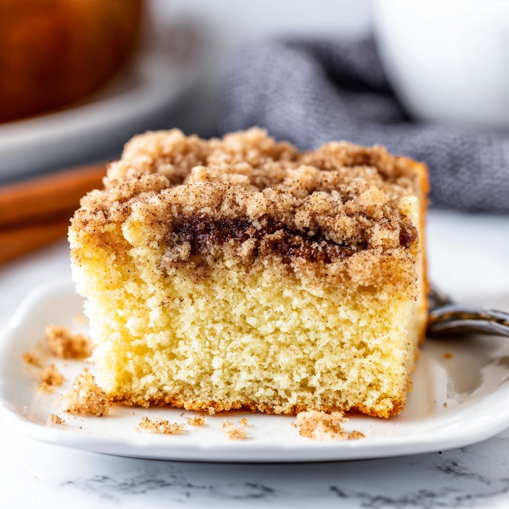 Cinnamon Sugar Coffee Cake with Crumb Topping Recipe - Recipe Image