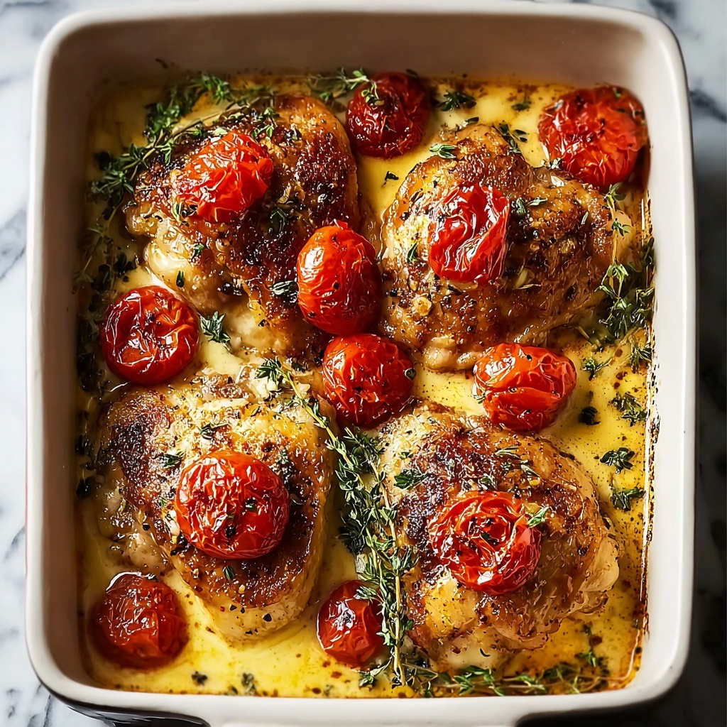 Irresistible Baked Tuscan Chicken That Will Wow Your Dinner Guests Recipe - Recipe Image