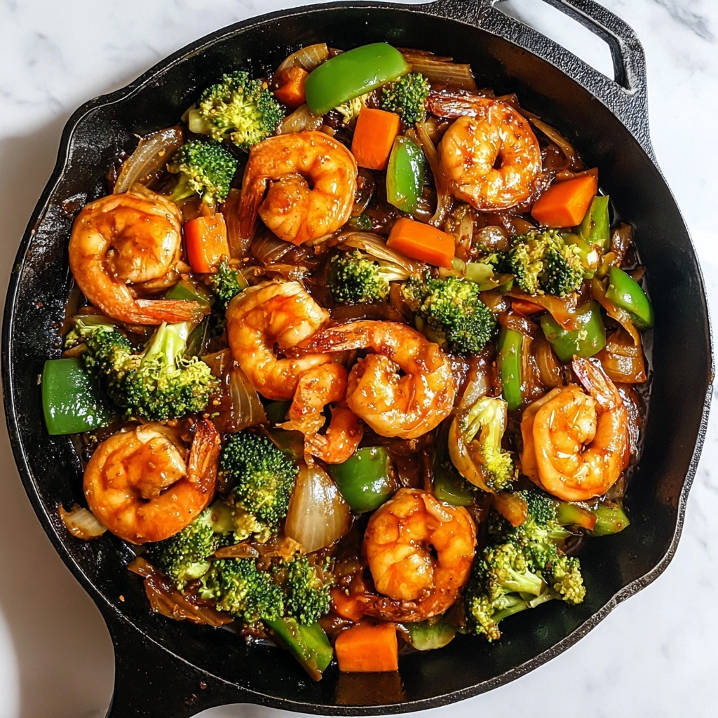 Honey Garlic Shrimp & Zucchini Stir-Fry Recipe - Recipe Image