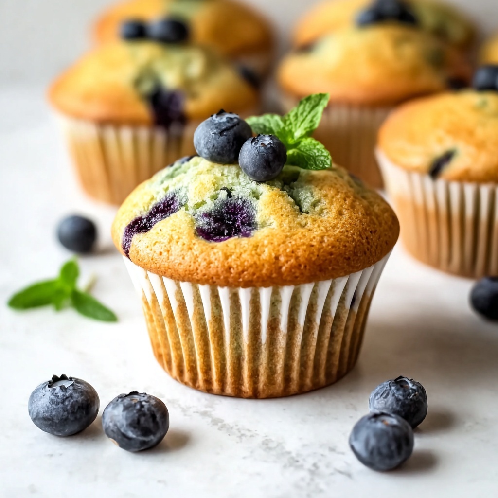 Deliciously Moist Blueberry Zucchini Muffins Recipe - Recipe Image