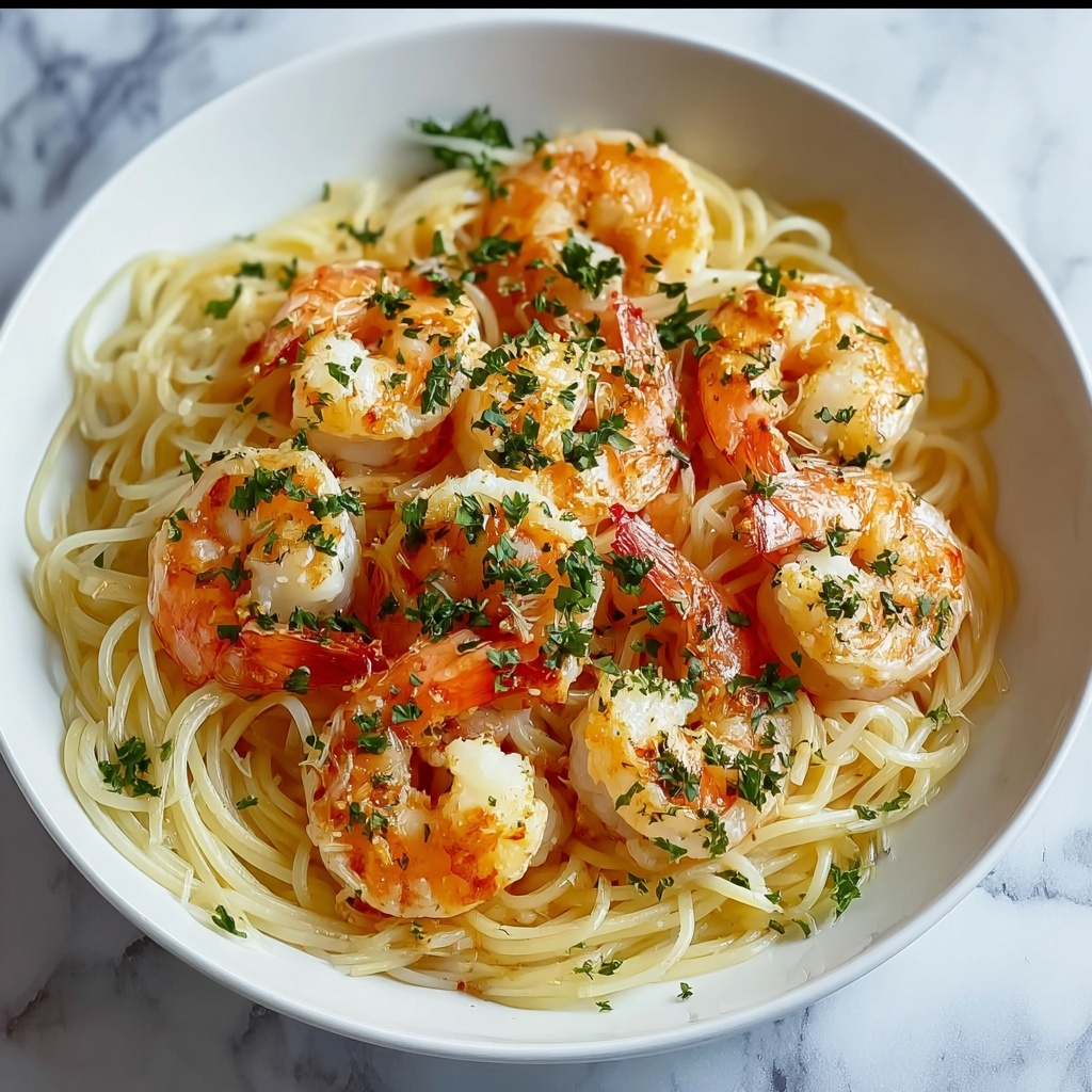Dairy-Free Shrimp Scampi in 20 Minutes - Flavorful & Light Recipe - Recipe Image
