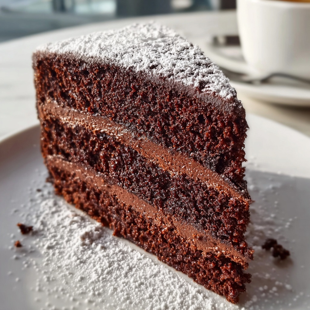 Delightful Chocolate Depression Cake Recipe - Recipe Image