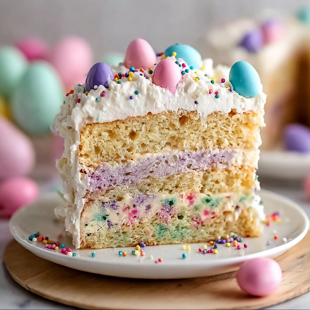 Easter Poke Cake Recipe - Recipe Image