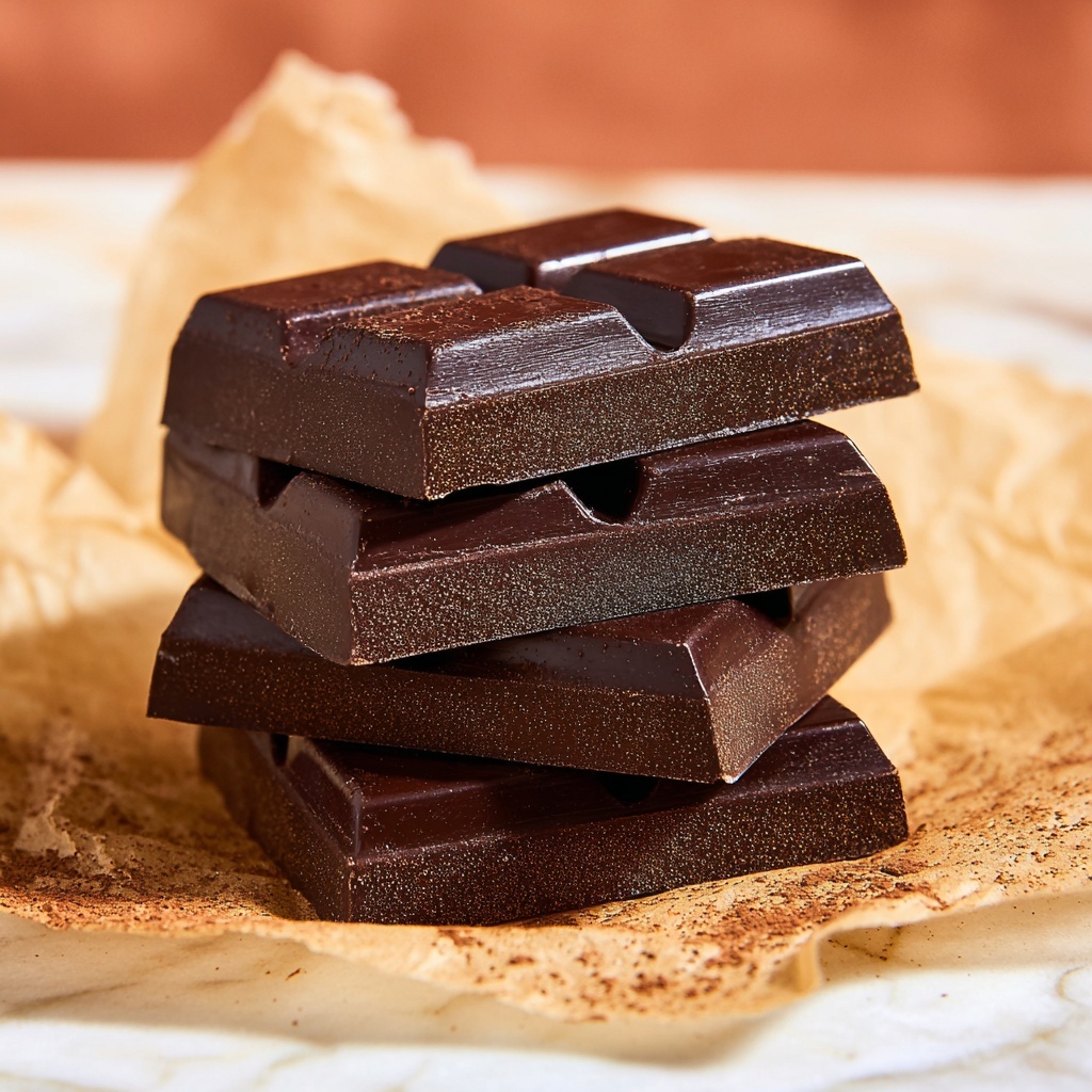 Irresistible Homemade Chocolate Bars Recipe - Recipe Image