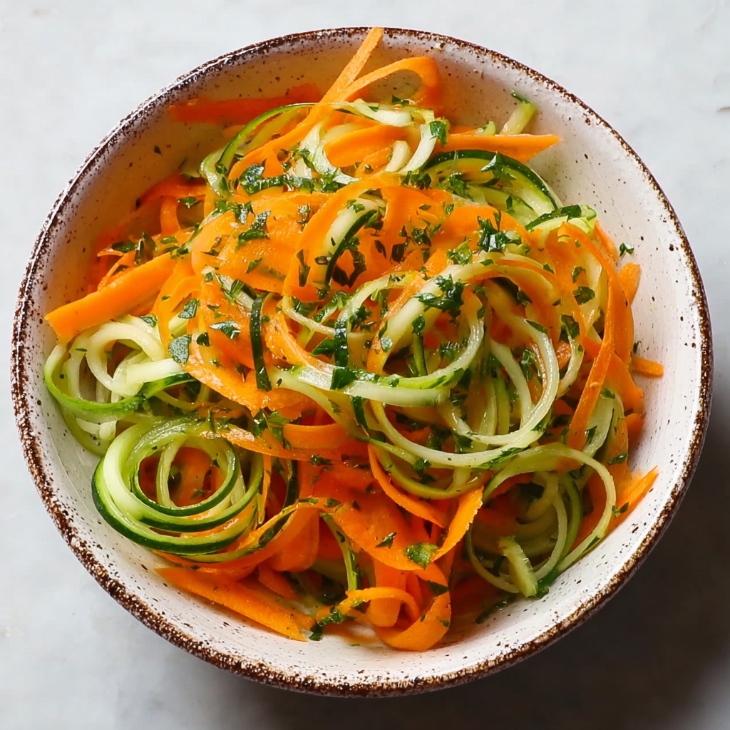 Cucumber Carrot Salad with Honey-Lemon Dressing Recipe - Recipe Image