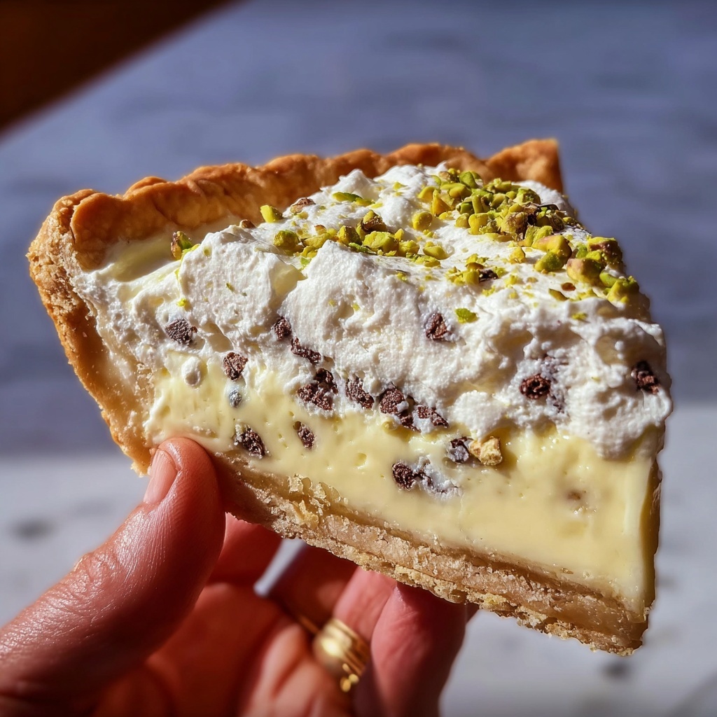 Cannoli Pie: 7 Irresistible Reasons to Indulge Today Recipe - Recipe Image