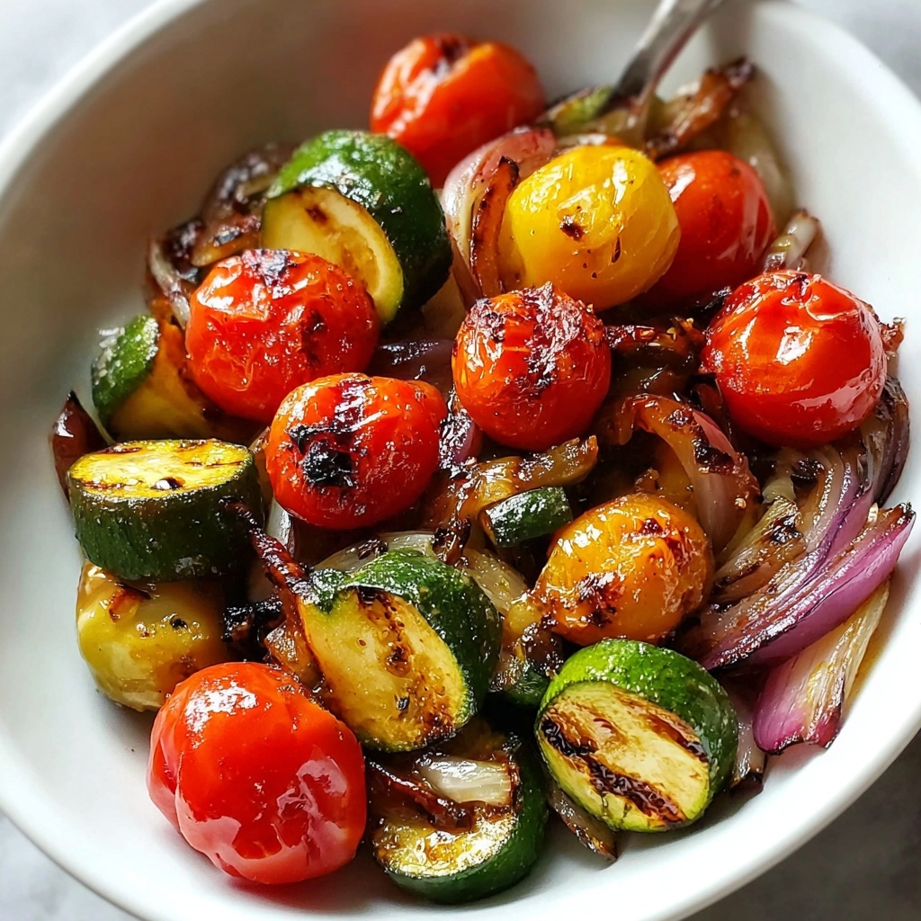 Balsamic Roasted Veggie Mix Recipe - Recipe Image