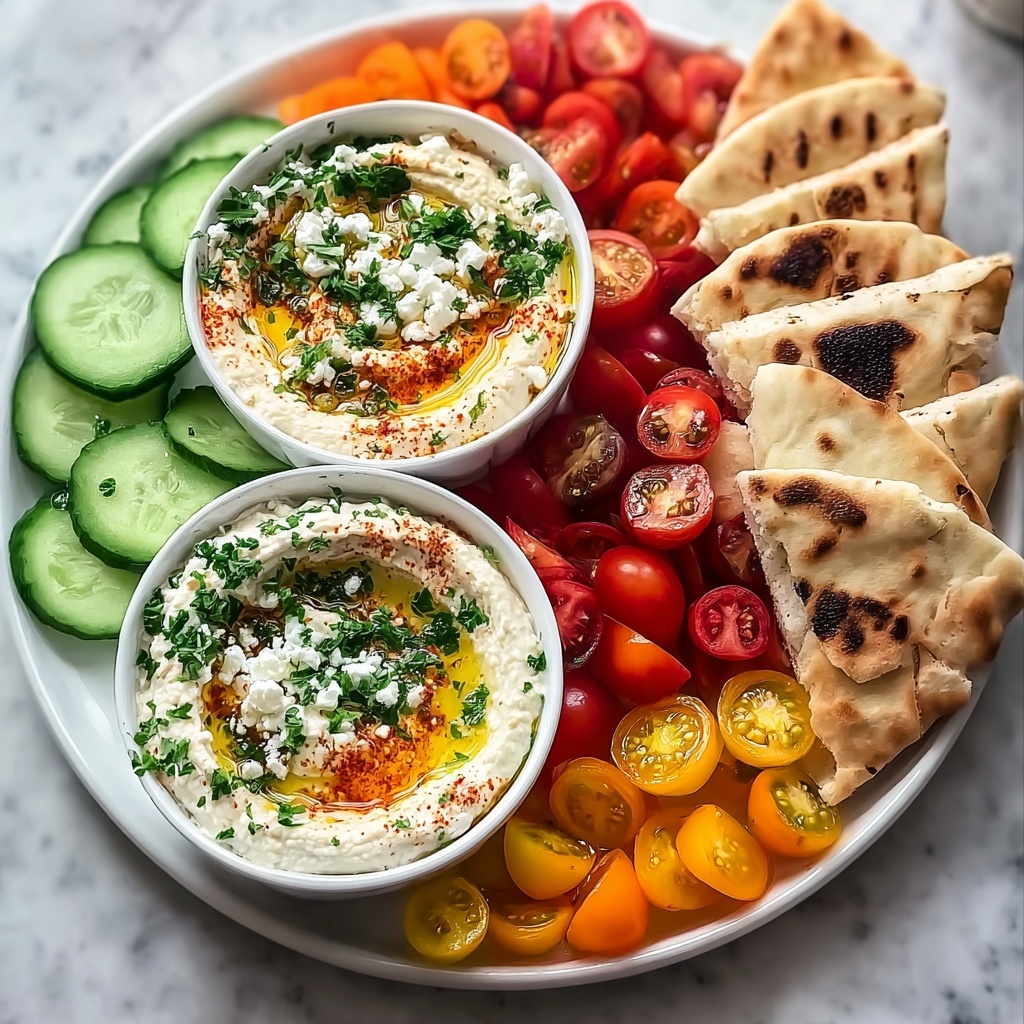 Mediterranean Hummus Platter: 5 Simple Steps to Bliss Recipe - Recipe Image