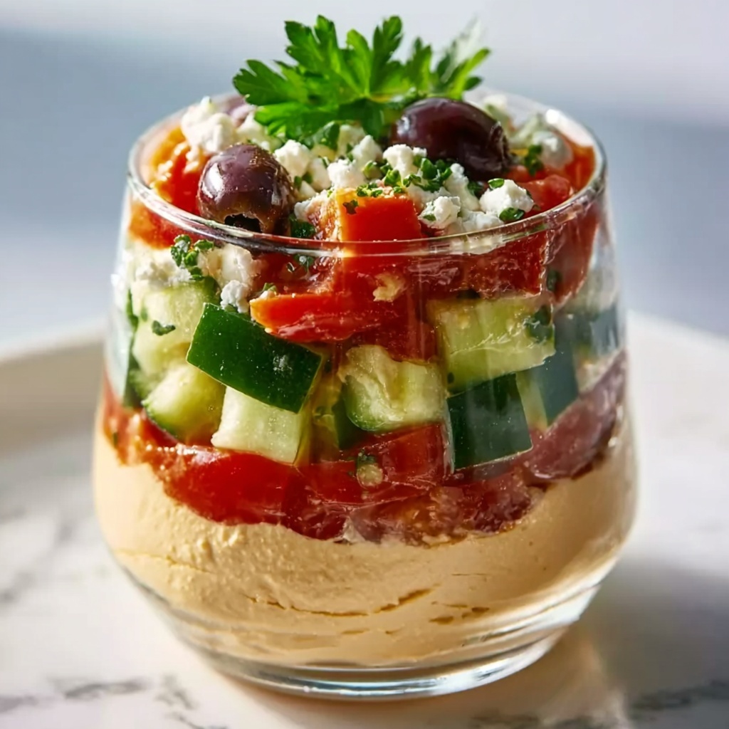 Mediterranean Grazing Cups Recipe for Easy Entertaining Recipe - Recipe Image