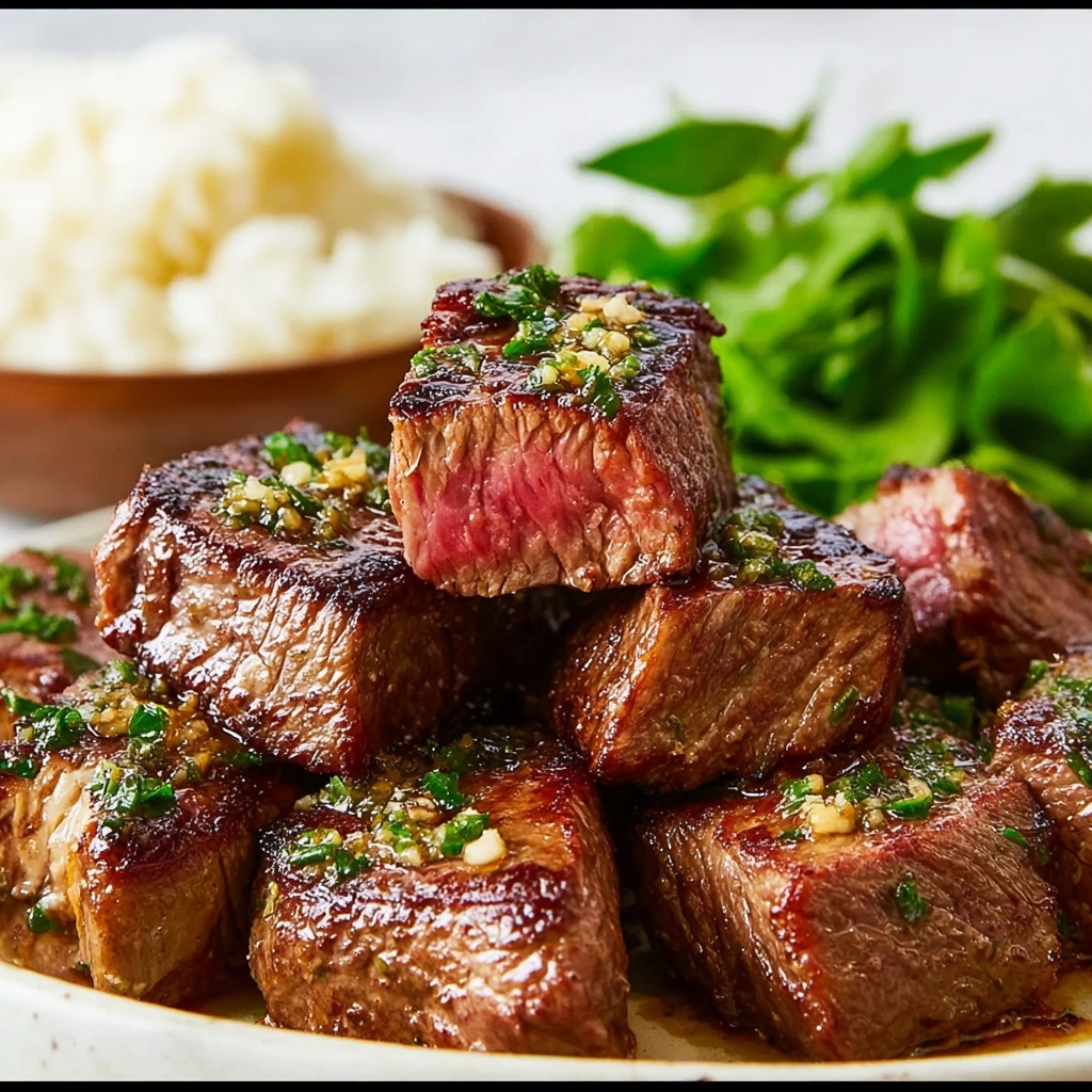Air Fryer Steak Tips That Will Wow Your Taste Buds Recipe - Recipe Image