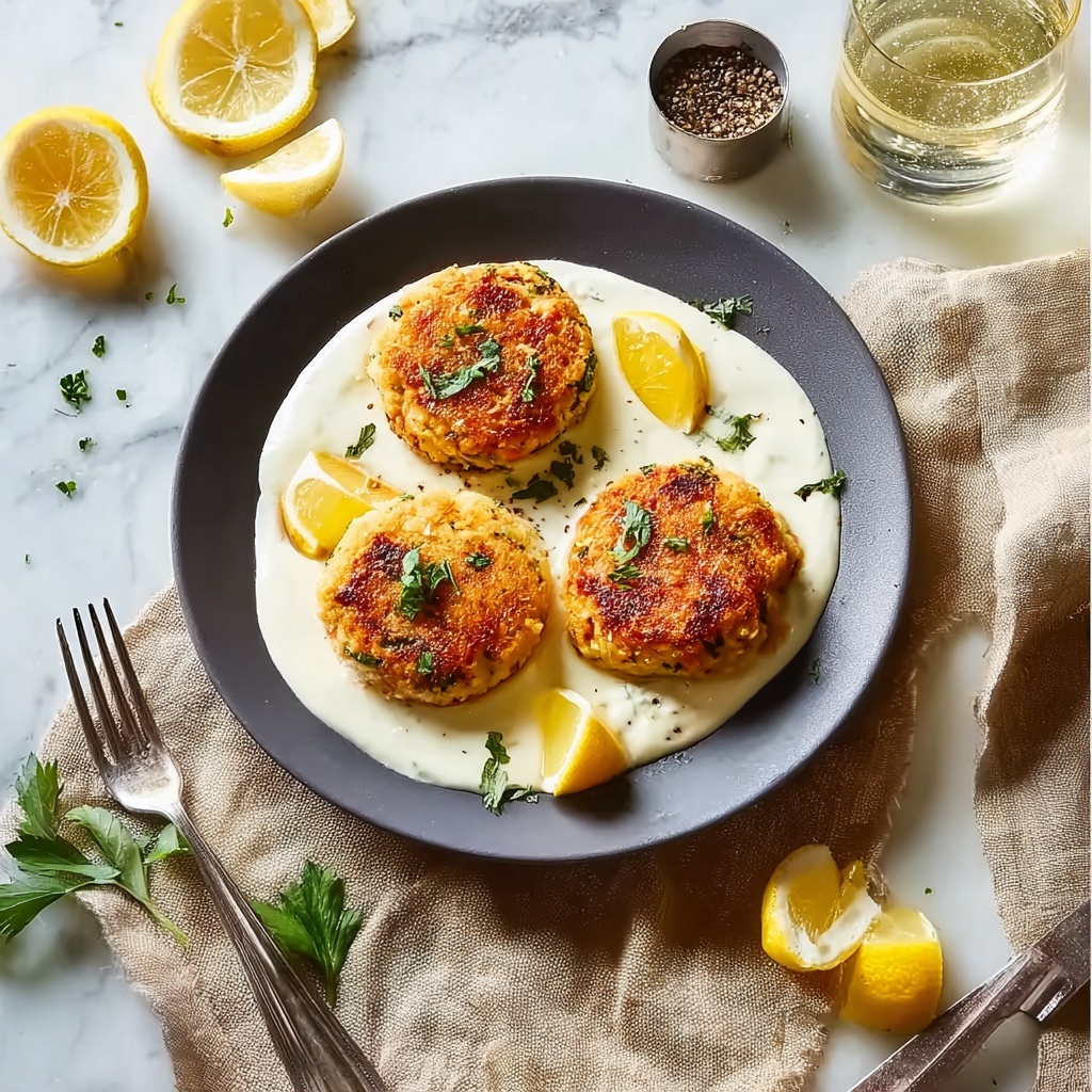 Easy Chickpea Patties with Lemon Garlic Aioli Recipe - Recipe Image