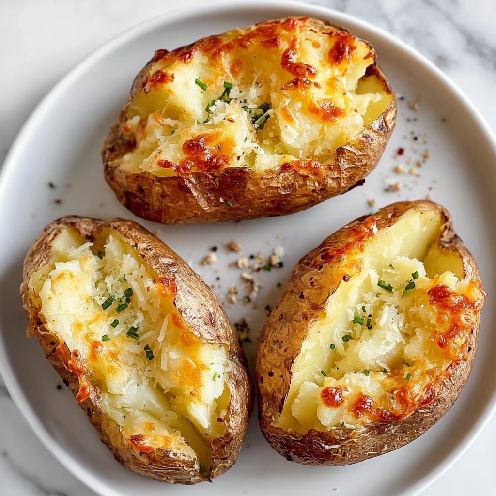 Air Fryer Baked Potatoes Recipe - Recipe Image